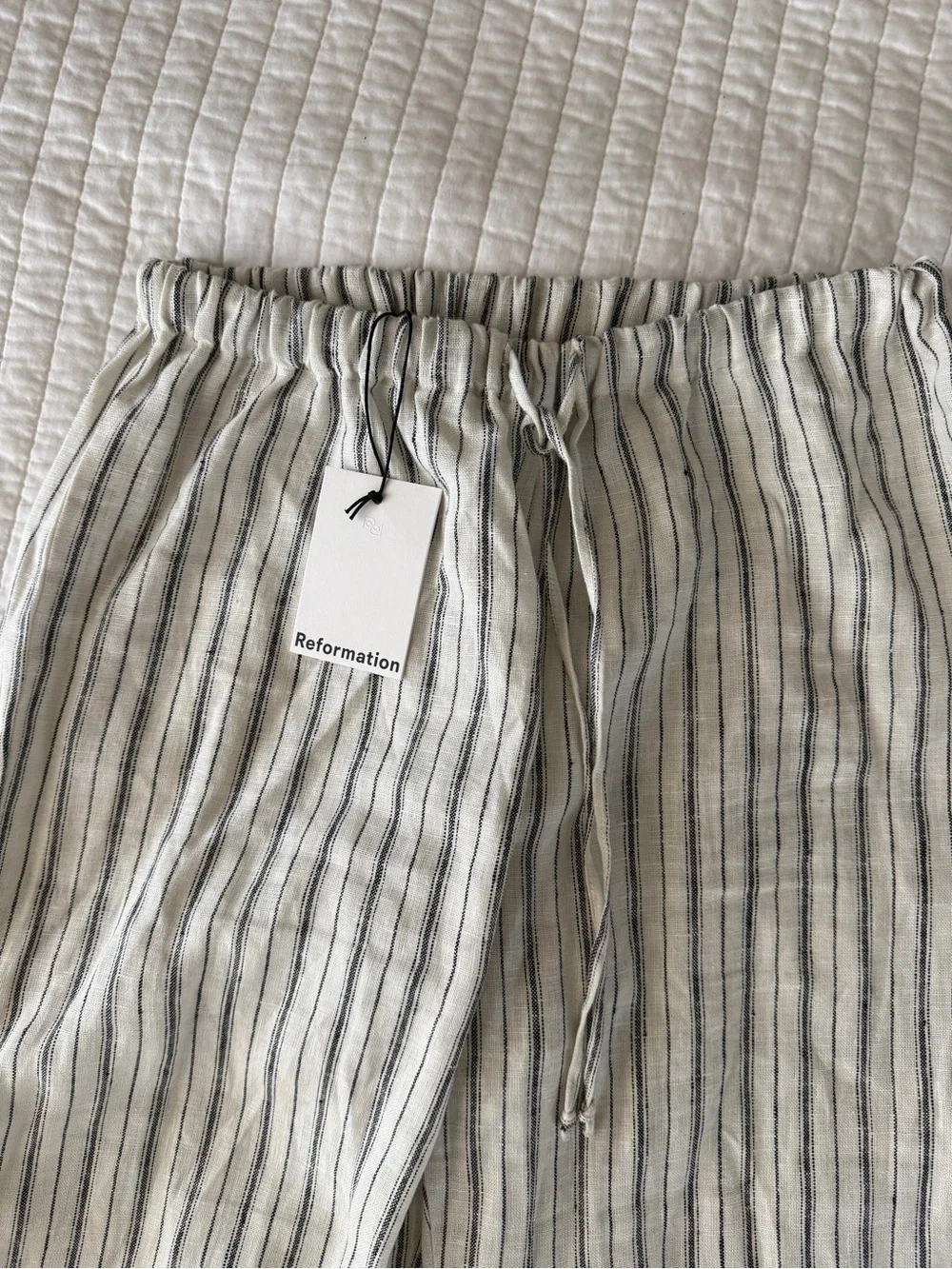 Reformation elsie stripe